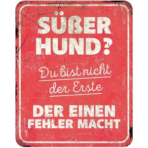 D&D Warnschild Rottweiler Rot - Warnschild D&D Warnschild Rottweiler Rot - Warnschild