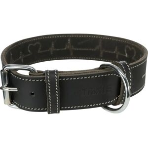 Hundehalsband aus gewachstem und gealtertem Leder Trixie Rustic Heartbeat Noir S/M Hundehalsband aus gewachstem und gealtertem Leder Trixie Rustic Heartbeat Noir S/M