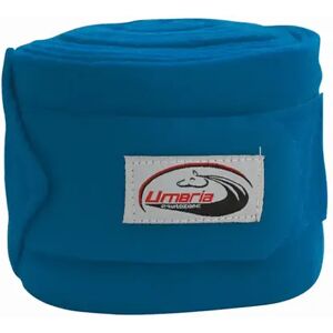 Fleece-Pausenbänder für Pferde Umbria Equitazione (x4) Bleu TU Fleece-Pausenbänder für Pferde Umbria Equitazione (x4) Bleu TU