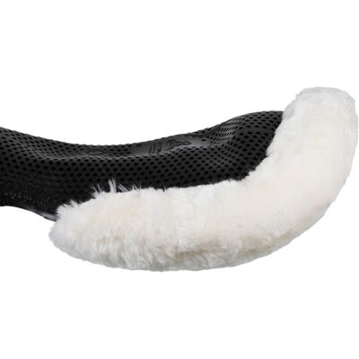 Flach geschnittenes Gel-Puffersystem für Pferde Acavallo NS-S Classic-S Schwarz L Flach geschnittenes Gel-Puffersystem für Pferde Acavallo NS-S Classic-S Schwarz L