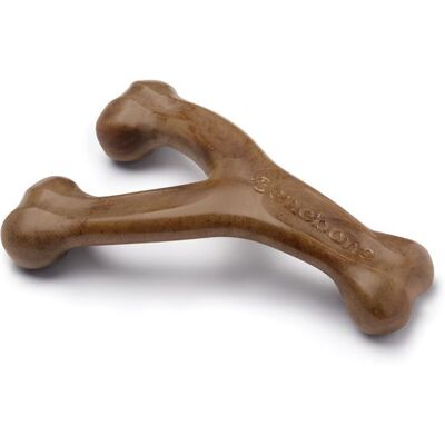 Bacon-Kauspielzeug für Hunde Benebone Wishbone Braun M Bacon-Kauspielzeug für Hunde Benebone Wishbone Braun M