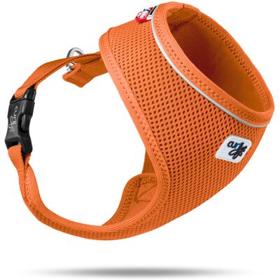 Curli Basic Air Mesh Hundegeschirr - Klein, Orange Curli Basic Air Mesh Hundegeschirr - Klein, Orange
