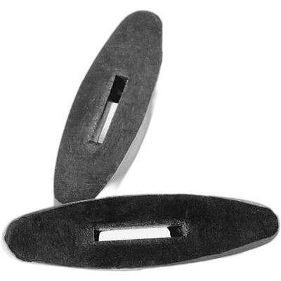 Martingalstopper aus Gummi Horze Schwarz TU Martingalstopper aus Gummi Horze Schwarz TU