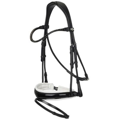 Dressurtrensen Reiten LeMieux Kudos Patent Schwarz Full Dressurtrensen Reiten LeMieux Kudos Patent Schwarz Full