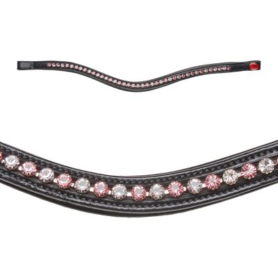 Stirnband für Pferd Kieffer Collection Schwarz Full Stirnband für Pferd Kieffer Collection Schwarz Full
