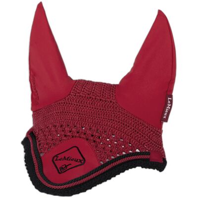 Fliegenhaube für Pferde LeMieux Classic Rot M Fliegenhaube für Pferde LeMieux Classic Rot M