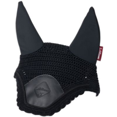 Fliegenhaube für Pferde LeMieux Acoustic Pro Schwarz L Fliegenhaube für Pferde LeMieux Acoustic Pro Schwarz L