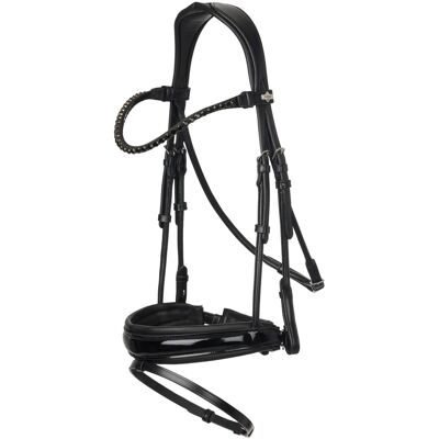 Dressurtrensen Reiten LeMieux Kudos Patent Schwarz Cob Dressurtrensen Reiten LeMieux Kudos Patent Schwarz Cob