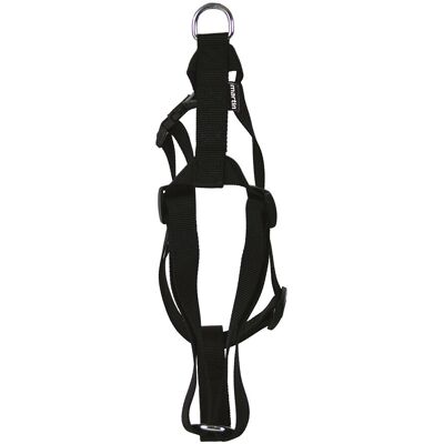 Martin Sellier Nylon Hundegeschirr - Verstellbar, Schwarz, 70-90cm Martin Sellier Nylon Hundegeschirr - Verstellbar, Schwarz, 70-90cm