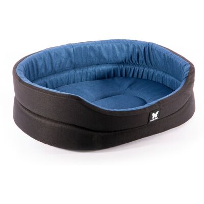 Klassischer Hund und Katzenkorb Martin Sellier Blau 100 cm Klassischer Hund und Katzenkorb Martin Sellier Blau 100 cm