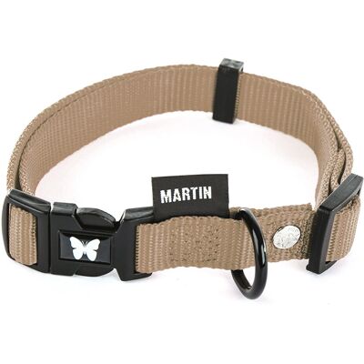 Martin Sellier Verstellbares Nylon Hundehalsband - Klein - 30-45 cm Martin Sellier Verstellbares Nylon Hundehalsband - Klein - 30-45 cm