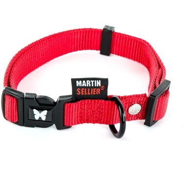 Martin Sellier Verstellbares Nylonhalsband - Mittel, Groß - 45-65 cm Martin Sellier Verstellbares Nylonhalsband - Mittel, Groß - 45-65 cm