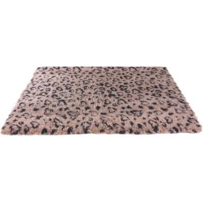 Martin Sellier Vetbed Leopardenmuster Beige/Schwarz - Haustierbett Martin Sellier Vetbed Leopardenmuster Beige/Schwarz - Haustierbett