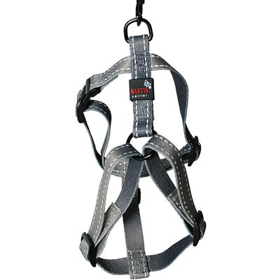 Nylon Hundegeschirr Martin Sellier S Grau 16x35/50 cm Nylon Hundegeschirr Martin Sellier S Grau 16x35/50 cm