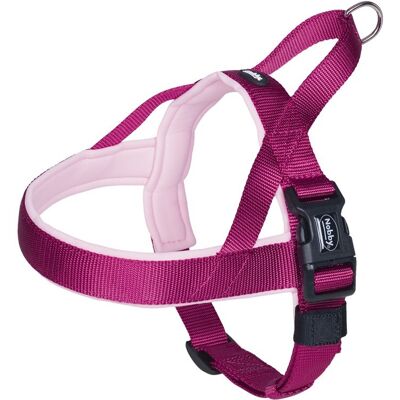 Nobby Preno Hundegeschirr - Himbeere/Pink, L: 60-76 cm + 46 cm, B: 25/35 mm - Hundegeschirr Nobby Preno Hundegeschirr - Himbeere/Pink, L: 60-76 cm + 46 cm, B: 25/35 mm - Hundegeschirr