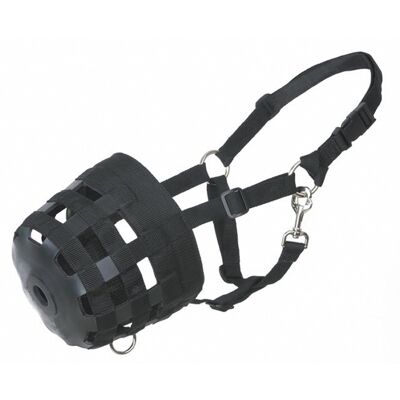Maulkorb für Pferde mit Halfter Umbria Equitazione Schwarz Cob Maulkorb für Pferde mit Halfter Umbria Equitazione Schwarz Cob