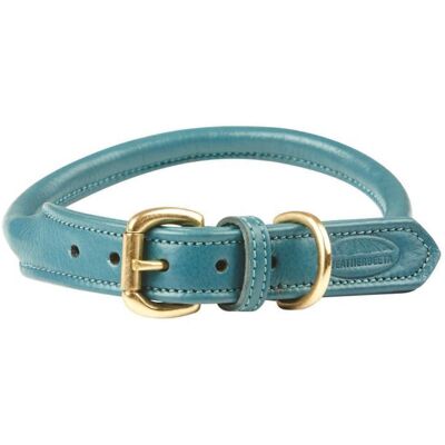 Hundehalsband aus gerolltem Leder Weatherbeeta Grün 2XL Hundehalsband aus gerolltem Leder Weatherbeeta Grün 2XL
