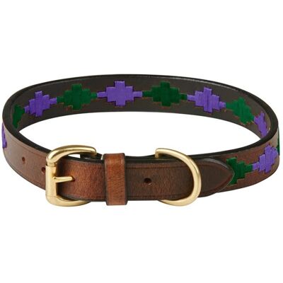 Hundehalsband aus Leder Weatherbeeta Polo Braun S Hundehalsband aus Leder Weatherbeeta Polo Braun S