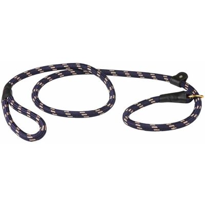 Weatherbeeta Hundeleine - Leder & Seil - Navy/Braun - Groß Weatherbeeta Hundeleine - Leder & Seil - Navy/Braun - Groß