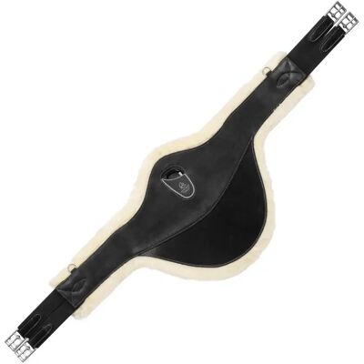 Sattelschutzriemen aus Leder mit Futter Acavallo Studguard Removable Ecowool Lining Noir 130 cm Sattelschutzriemen aus Leder mit Futter Acavallo Studguard Removable Ecowool Lining Noir 130 cm