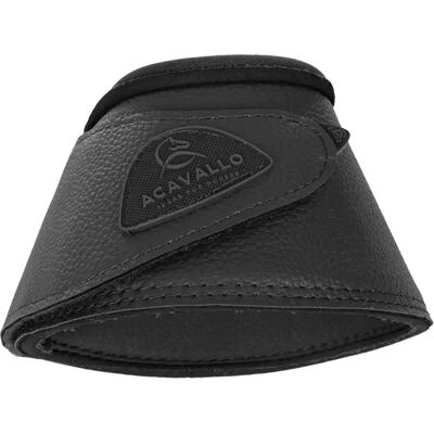 Synthetische Leder-Stiefelglocken mit Klettverschluss Acavallo Noir S Synthetische Leder-Stiefelglocken mit Klettverschluss Acavallo Noir S