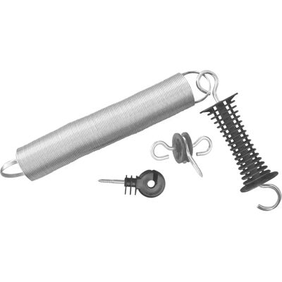 Kit für Elektrozaun mit Feder + 1 Isolator Ako Noir 5 m Kit für Elektrozaun mit Feder + 1 Isolator Ako Noir 5 m