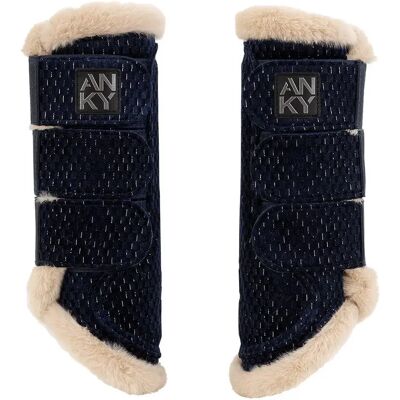 Geschlossene Gamaschen für Pferde ANKY ATB25005 Bleu XL Geschlossene Gamaschen für Pferde ANKY ATB25005 Bleu XL