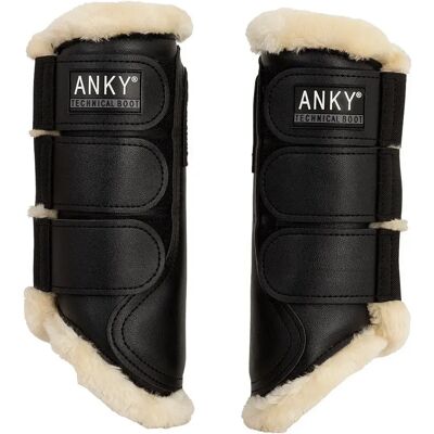 Geschlossene Impact Active Gel Gamaschen für Pferde ANKY Noir L Geschlossene Impact Active Gel Gamaschen für Pferde ANKY Noir L