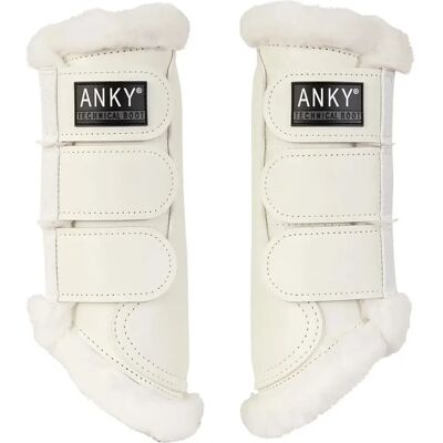 Geschlossene Gamaschen für Pferde: ANKY Proficient Blanc L Geschlossene Gamaschen für Pferde: ANKY Proficient Blanc L