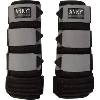 Geschlossene 3D-Mesh-Gamaschen für Pferde ANKY Mesh Noir M Geschlossene 3D-Mesh-Gamaschen für Pferde ANKY Mesh Noir M