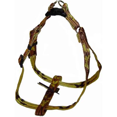 Hunde-Geschirr Nylon Gurtzeug Arka Haok Jaune 41/72 cm Hunde-Geschirr Nylon Gurtzeug Arka Haok Jaune 41/72 cm