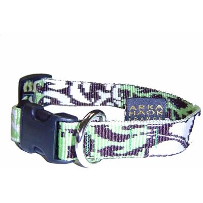 Hundehalsband Arka Haok Jasmin Vert 45/72 cm Hundehalsband Arka Haok Jasmin Vert 45/72 cm