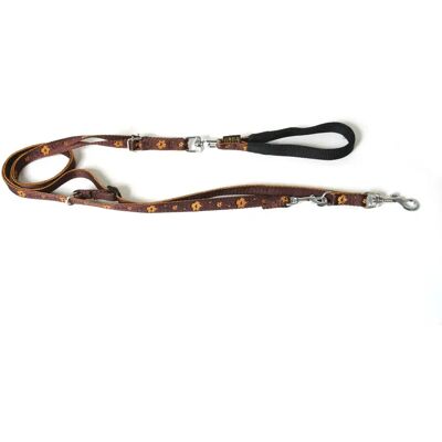 Leine für 2 Hunde Arka Haok Marron 15/100 cm Leine für 2 Hunde Arka Haok Marron 15/100 cm