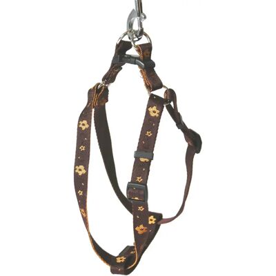 Hunde-Geschirr Nylon Gurtzeug Arka Haok Marron 25/41-72 cm Hunde-Geschirr Nylon Gurtzeug Arka Haok Marron 25/41-72 cm