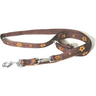Hundeleine 3 Punkte Arka Haok Nepal Marron 25/220 cm Hundeleine 3 Punkte Arka Haok Nepal Marron 25/220 cm