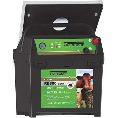 3-in-1-Mischstation mit Solarpanel Beaumont Classic RB880 Noir TU 3-in-1-Mischstation mit Solarpanel Beaumont Classic RB880 Noir TU