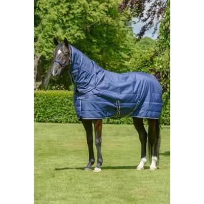 Stalldecke für Pferde Bucas Quilt 300g Bleu 145 cm Stalldecke für Pferde Bucas Quilt 300g Bleu 145 cm