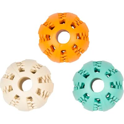 Duvo Hundespielzeug - 7cm Gummidentalball - Unterstützt Zahngesundheit Duvo Hundespielzeug - 7cm Gummidentalball - Unterstützt Zahngesundheit
