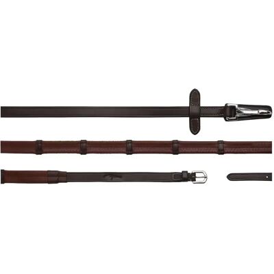 Dyon Zügel für Pferde aus Gummi Dy'on Working Collection 5/8" Marron Cob Dyon Zügel für Pferde aus Gummi Dy'on Working Collection 5/8" Marron Cob