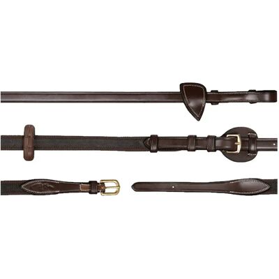 Dyon Verstellbare Lederzügel für Pferde Dy'on 5/8 Marron Poney Dyon Verstellbare Lederzügel für Pferde Dy'on 5/8 Marron Poney