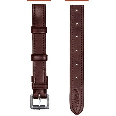 Dyon Lederriemen kombiniertes Reithalfter für Pferde Dy'on Pull-Back Marron Poney Dyon Lederriemen kombiniertes Reithalfter für Pferde Dy'on Pull-Back Marron Poney