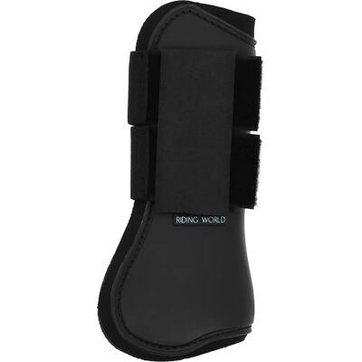 Offene Gamaschen für Pferde Riding World Noir Poney Offene Gamaschen für Pferde Riding World Noir Poney