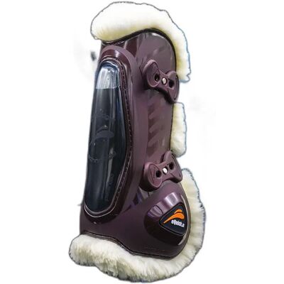 Vorderbeinschutz für Pferde eQuick eShock legend fluffy Marron M Vorderbeinschutz für Pferde eQuick eShock legend fluffy Marron M