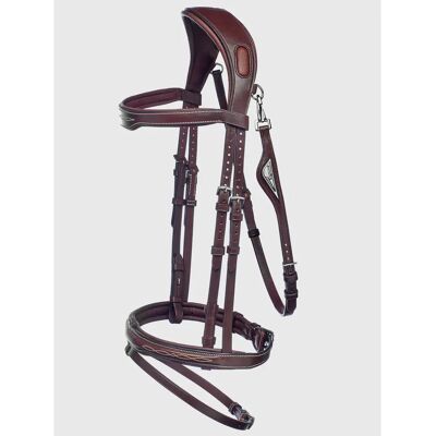 Anatomisch geformte Reittrense Equiline Light JP Marron Full Anatomisch geformte Reittrense Equiline Light JP Marron Full