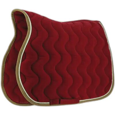 Equitheme - Polyfun Schabrak - Burgundy/Taupe - Saddle pad Equitheme - Polyfun Schabrak - Burgundy/Taupe - Saddle pad