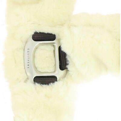 EQUITHEME Teddy Halfter - Vollgröße - Schokolade/Ecru - Pferdehalfter EQUITHEME Teddy Halfter - Vollgröße - Schokolade/Ecru - Pferdehalfter