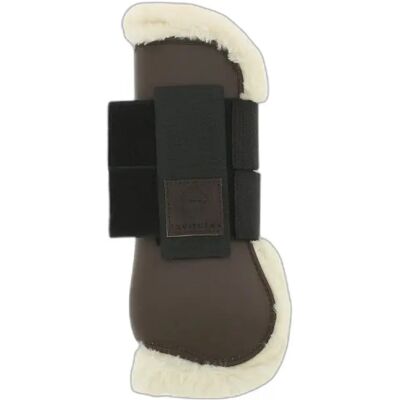 Gamaschen für Pferde, offen, Equithème Boa Marron Poney Gamaschen für Pferde, offen, Equithème Boa Marron Poney