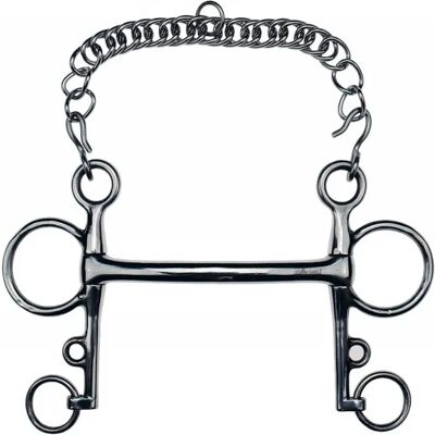 Pelham für Pferd Feeling Droit Argenté 135 mm Pelham für Pferd Feeling Droit Argenté 135 mm