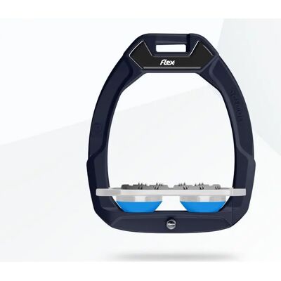 Sicherheitssteigbügel Plat Ultra Grip Braun/Grau/Blau Flex-On Safe-On Marron TU Sicherheitssteigbügel Plat Ultra Grip Braun/Grau/Blau Flex-On Safe-On Marron TU