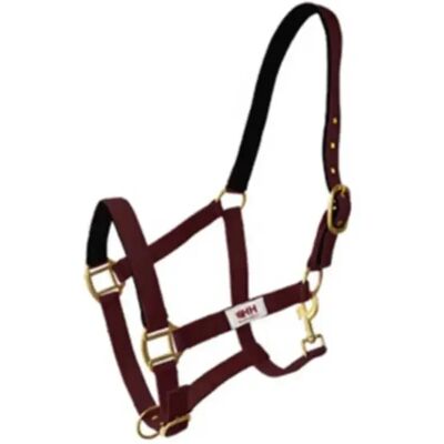 Nylon Halfter für Pferde Hispano Hipica Rouge Poney Nylon Halfter für Pferde Hispano Hipica Rouge Poney